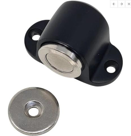 magnetic door stop in black