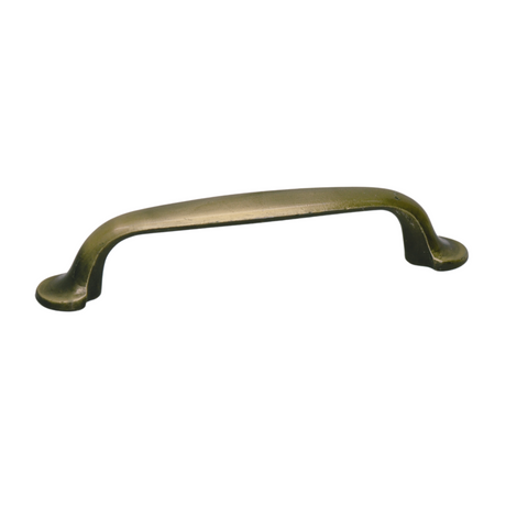 Antique brass cupboard handle 96mm