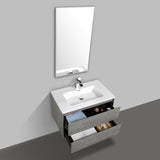 Enzo Cabinet 800 Concrete with Basin