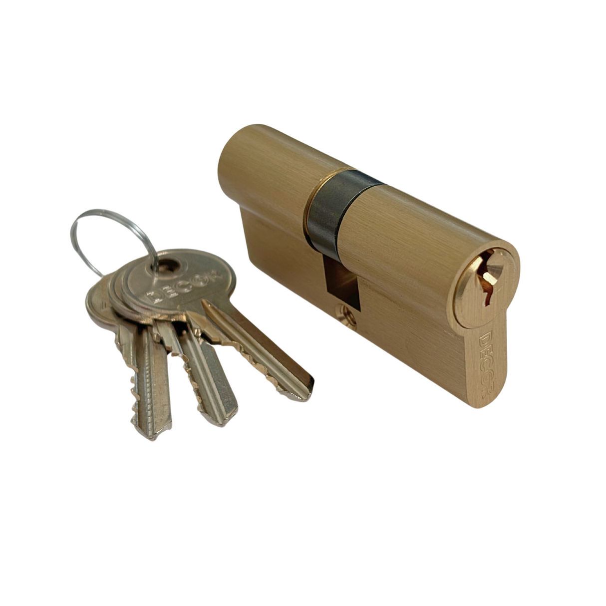 Brass Double Cylinder - 65mm