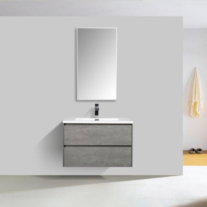 Enzo Cabinet 800 Concrete with Basin