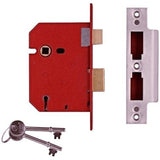 Union high security 5 Lever mortice lock