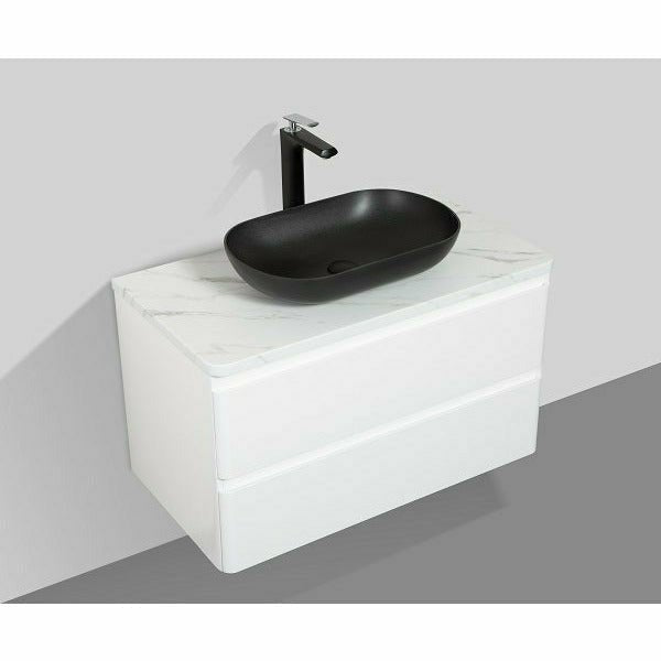 SANTORINI 900mm - DOUBLE DRAWER & TOP & BASIN