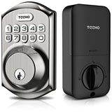 Keyless Entry Door Lock - TEEHO Electronic Keypad Deadbolt with Keypads