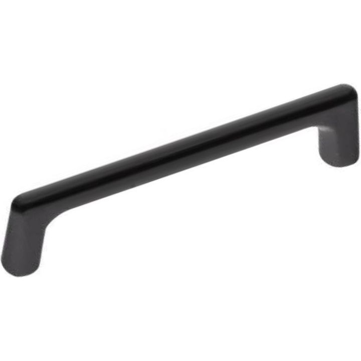 Toledo Matt Black Cupboard Handle - 96mm