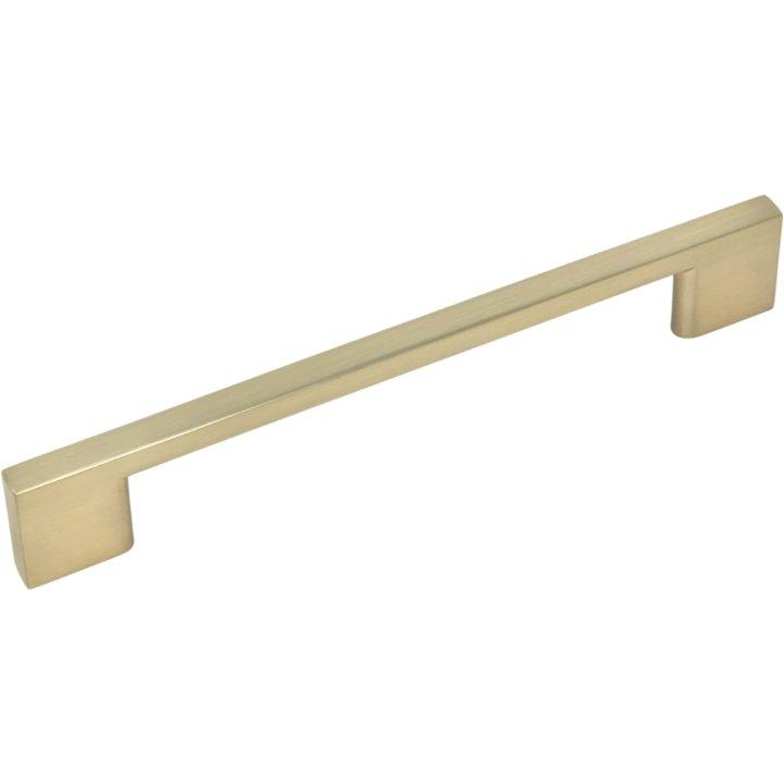 Neptune Handle - Matt Brass Cupboard Handle - 160mm cc