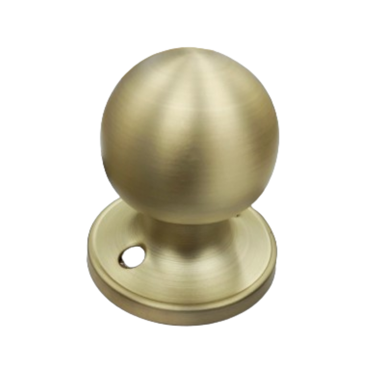 Classic Entrance Grip Handle in Satin Brass