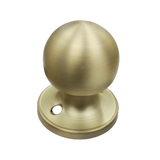 Classic Entrance Grip Handle in Satin Brass