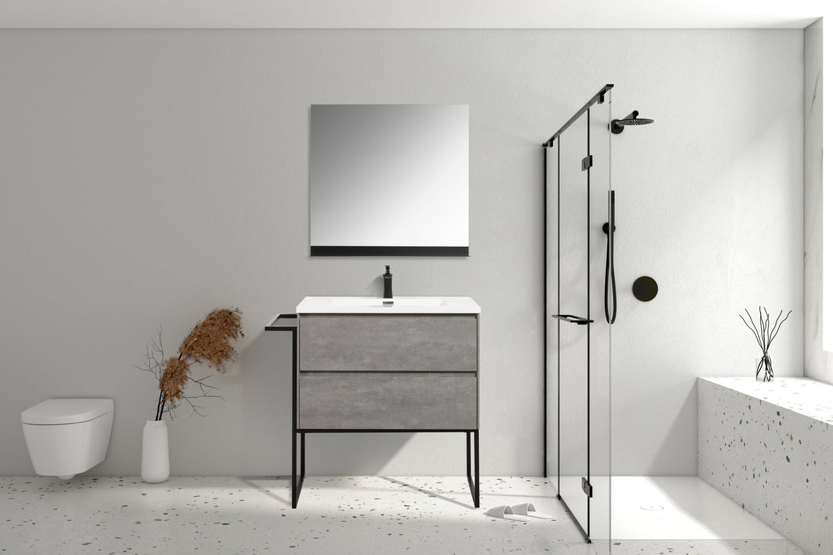 URBAN 800mm - DOUBLE DRAWER & BASIN & STAND