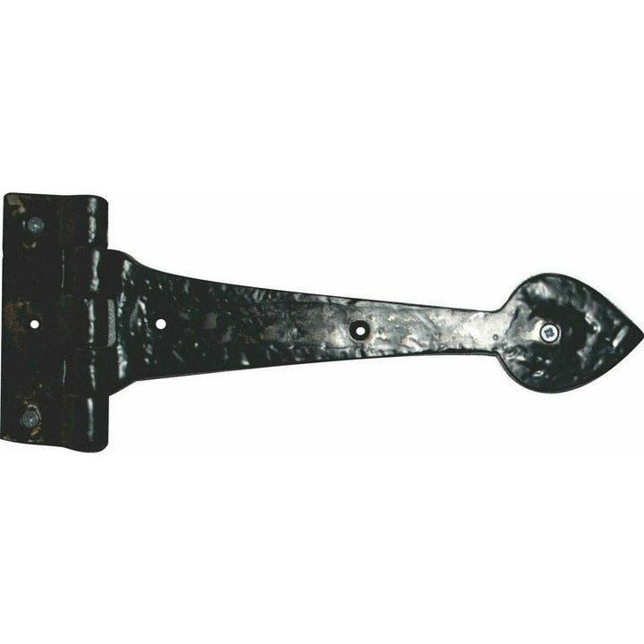 Wrought iron decorative hinge - each