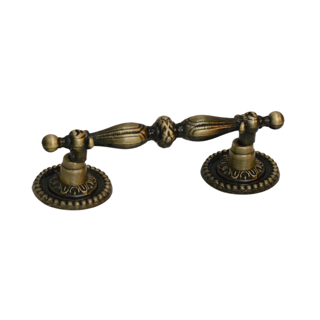 Antique Cupboard Handle - 120mm - Antique Brass