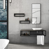 Picasso 1310mm Vanity Frame & Basin (mirror & side shelf not included)