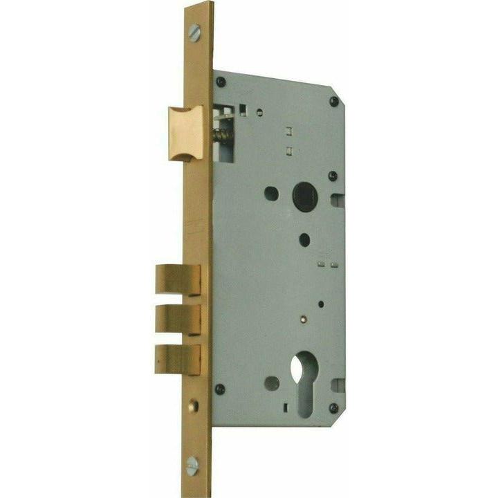 3 Pin Double Locking Door Lock - 60mm Backset - Latch (Lock Body Only)