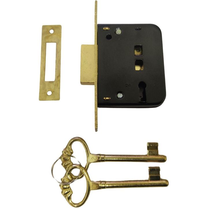 Mortice Cupboard Lock with Antique Key