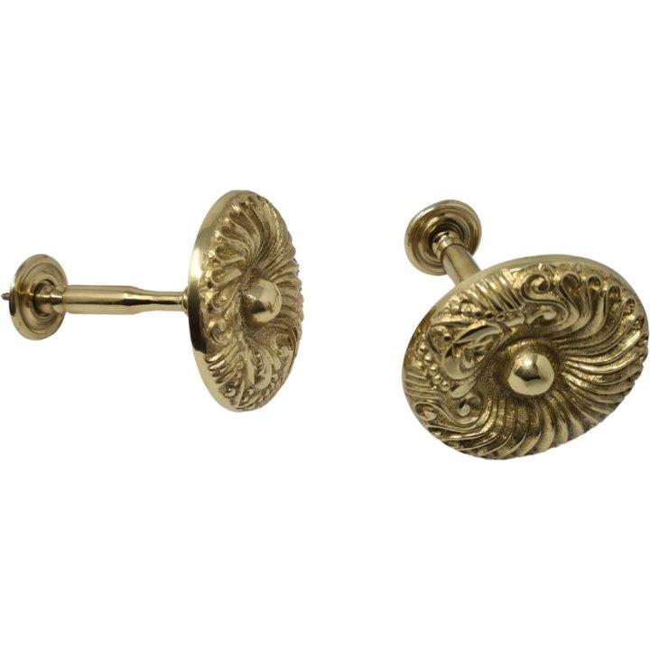 Solid Brass Curtain Tie-backs