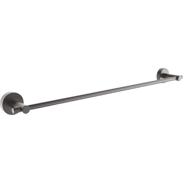 Single Towel Rail 600 mm in matt black