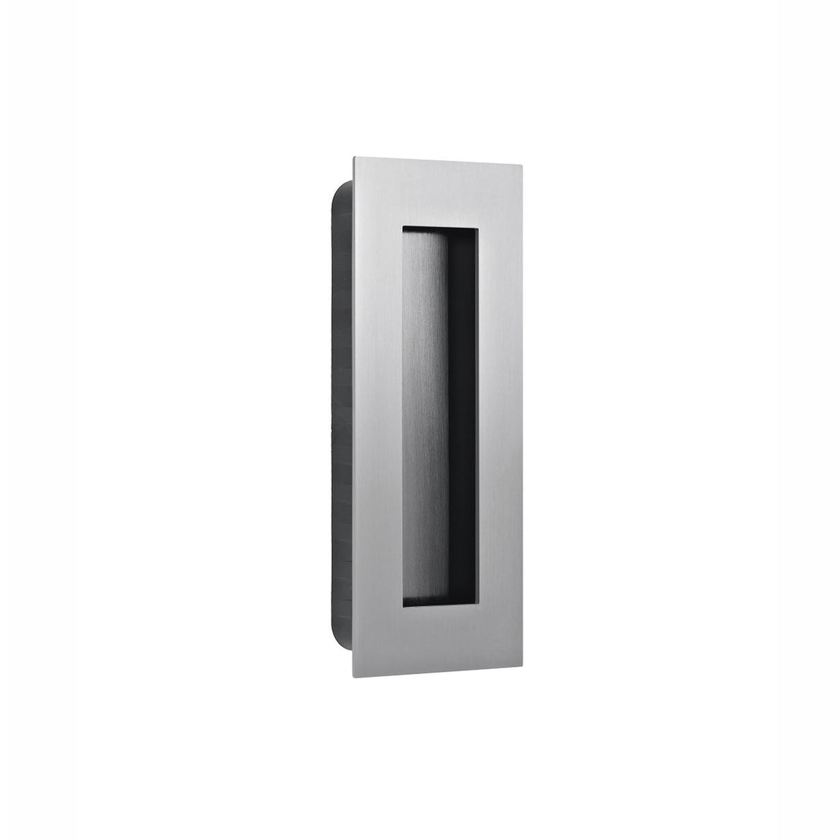 Square stainless steel flush handle