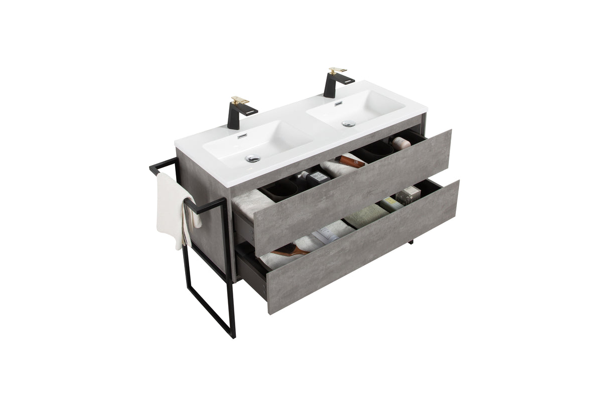 URBAN 1200mm - DOUBLE DRAWER & BASIN & STAND