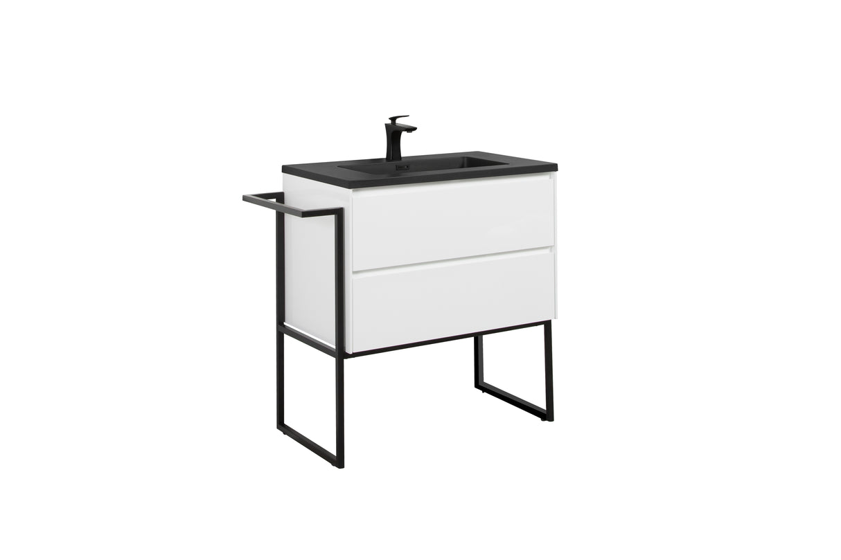 URBAN 800mm - DOUBLE DRAWER & BASIN & STAND