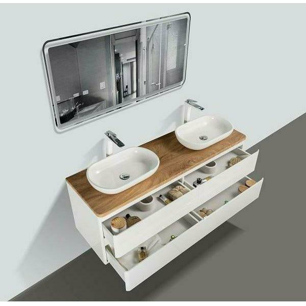 LAZIO 1500mm - FOUR DRAWER & TOP & 2 BASIN