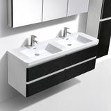 Milan Vanity 1500 4 drawers and double basin