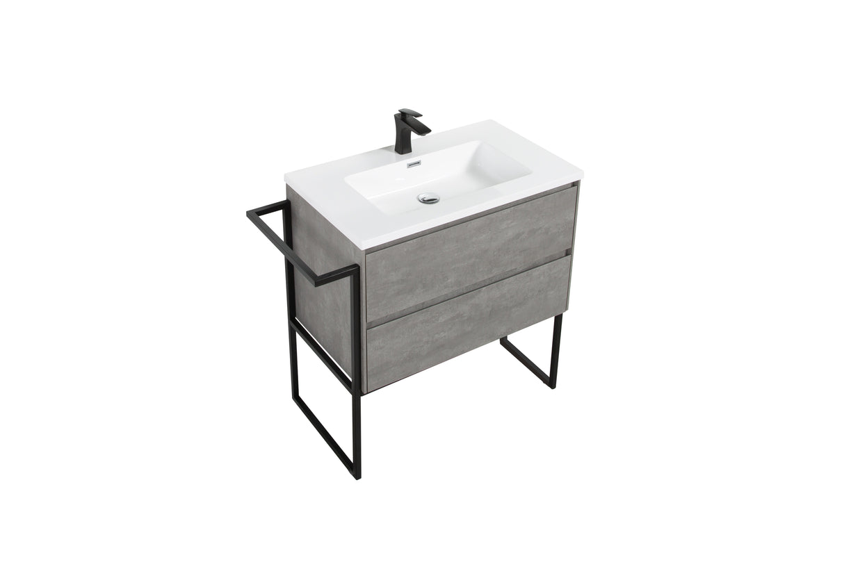 URBAN 800mm - DOUBLE DRAWER & BASIN & STAND