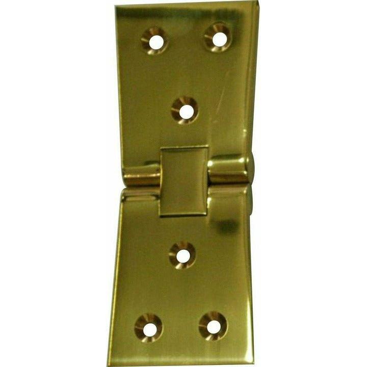 Solid brass heavy duty counter flap hinge