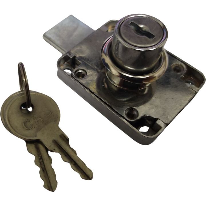 Drawer Lock - Double Locking 22mm