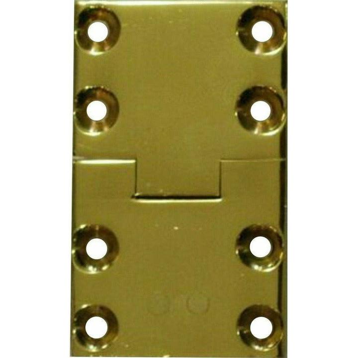 Solid brass butler tray hinge