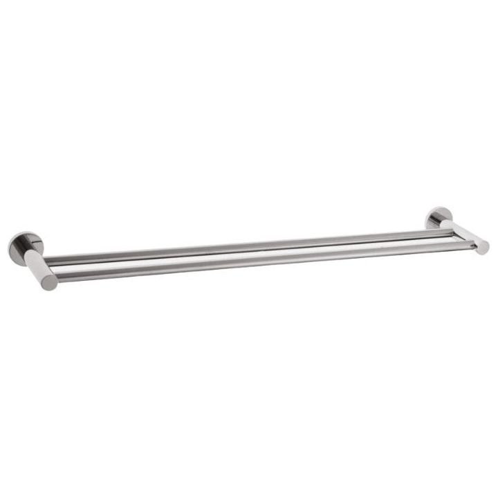 Chrome Double Towel Rail - 700mm