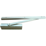 Concealed heavy duty door closer