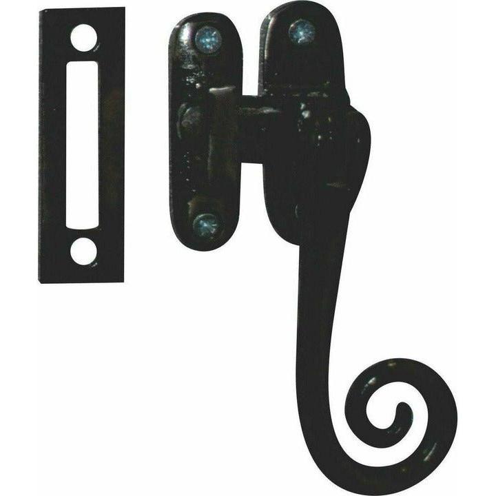 Wrought iron window handle