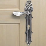 "Harp" - Antique door handles on back plate - Decor Handles - door handles on plate