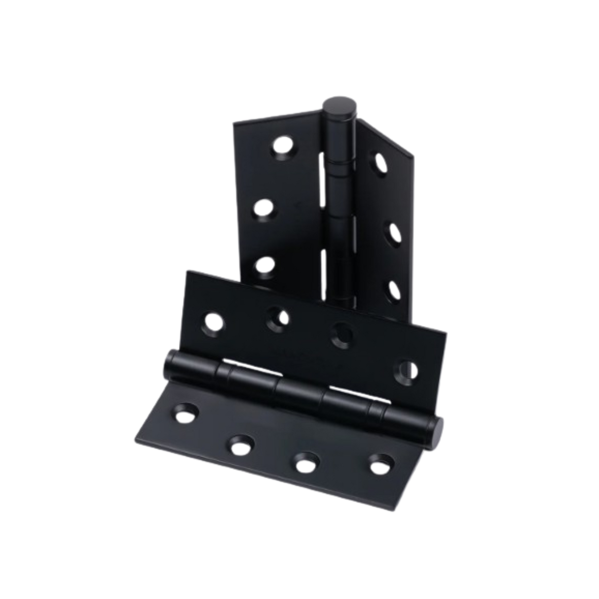 Matt Black Butt Hinge 100mm x 75mm x 3mm - Fire Rated