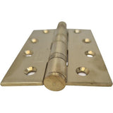 Brass PVD Butt Hinge 100mm x 75mm x 3mm (Fire Rated)