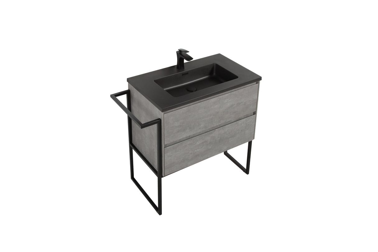 URBAN 800mm - DOUBLE DRAWER & BASIN & STAND