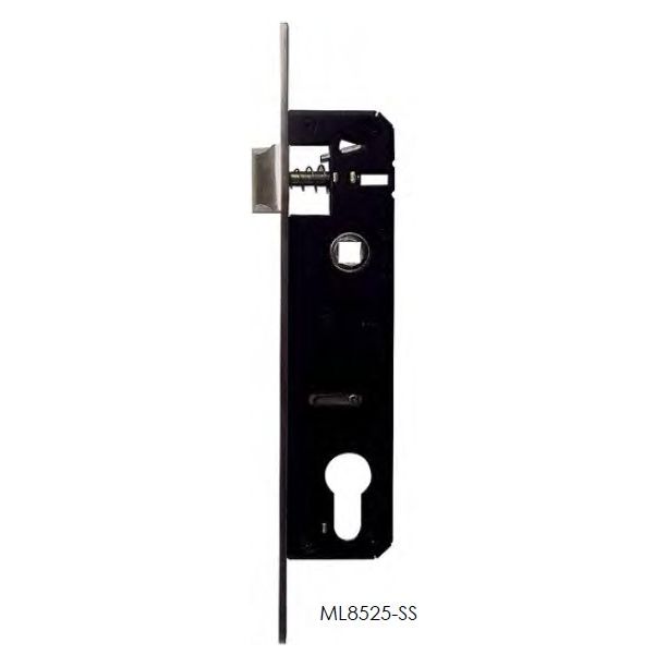 Aluminium Door Latch and deadbolt lock - 25mm Backset with 85mm centre to centre