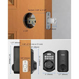 Keyless Entry Door Lock - TEEHO Electronic Keypad Deadbolt with Keypads