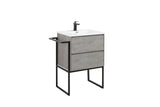 URBAN 600mm - DOUBLE DRAWER & BASIN & STAND