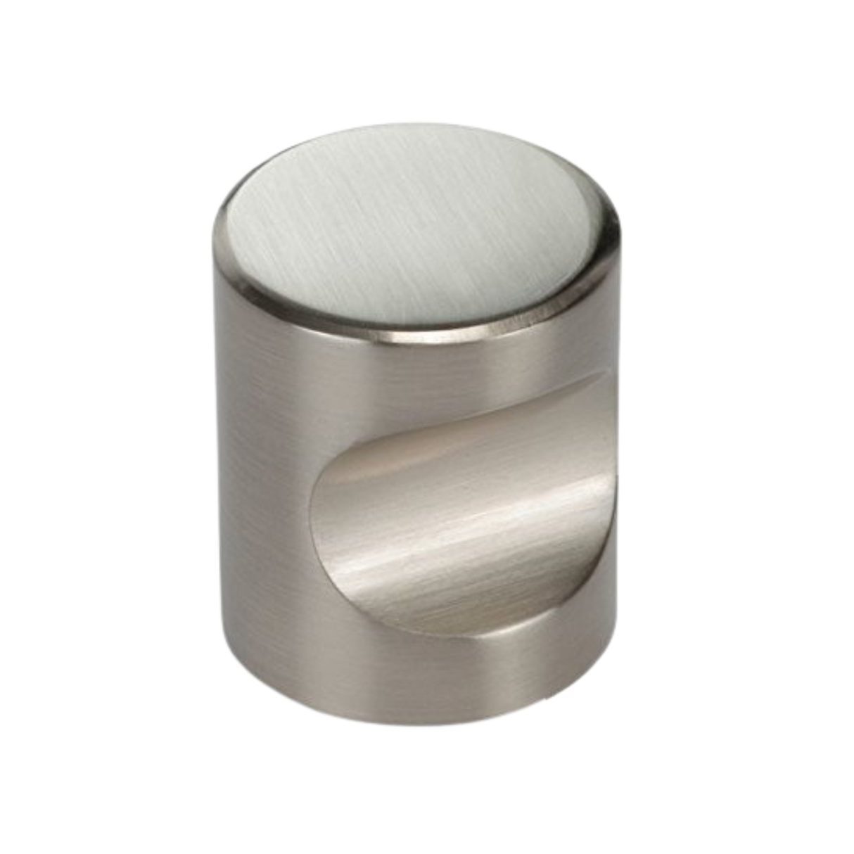 25mm Brushed Stainless Steel Cylindrical Grip Knob