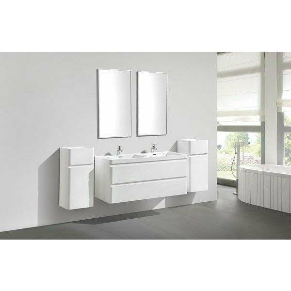 Milan 1200 Double Drawer vanity with Basin