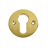 Solid Brass Escutcheon 45mm - Pair