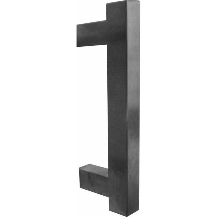 Square stainless steel "T" shaped pull handle