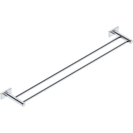 2585 HARMONY Double Rail 800mm -CHRM - Decor Handles - Bathroom Accessories