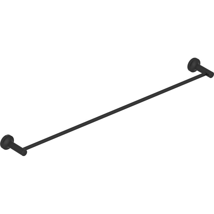 2675 FELICITY Single Rail 800mm -MBLK - Decor Handles - Bathroom Accessories