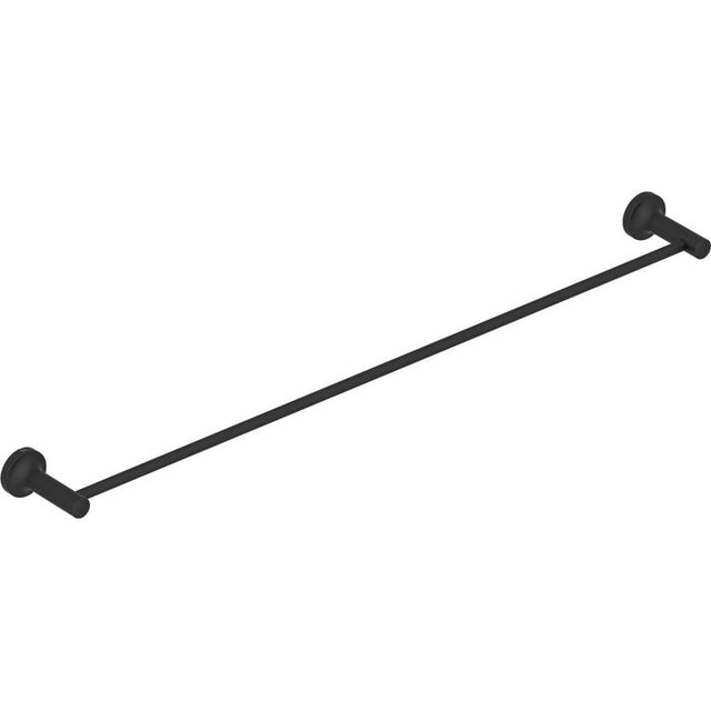 2675 FELICITY Single Rail 800mm -MBLK - Decor Handles - Bathroom Accessories