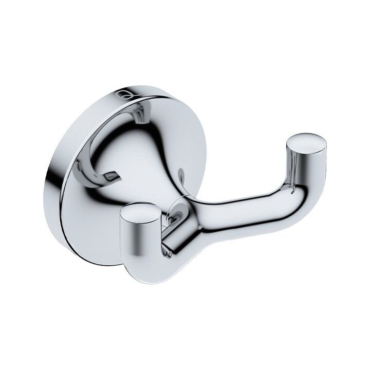 2711 ETERNAL Robe Hook DOUBLE -CHRM - Decor Handles - Bathroom Accessories