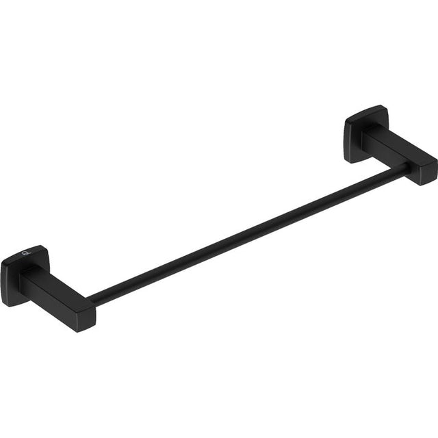 3170 INTEGRITY Single Rail 430mm -MBLK - Decor Handles - Bathroom Accessories