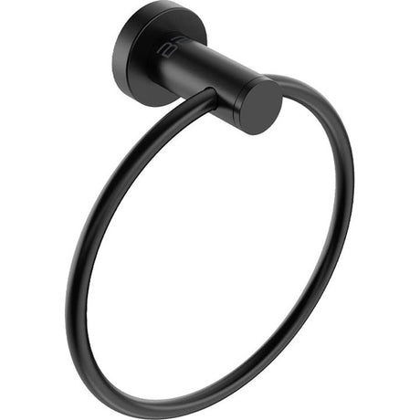 4640 Towel Ring -MBLK - Decor Handles - Bathroom Accessories