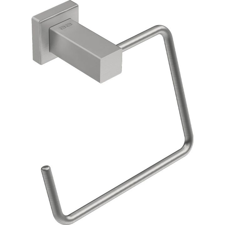 8541 Towel Ring OPEN -BRSH - Decor Handles - Bathroom Accessories